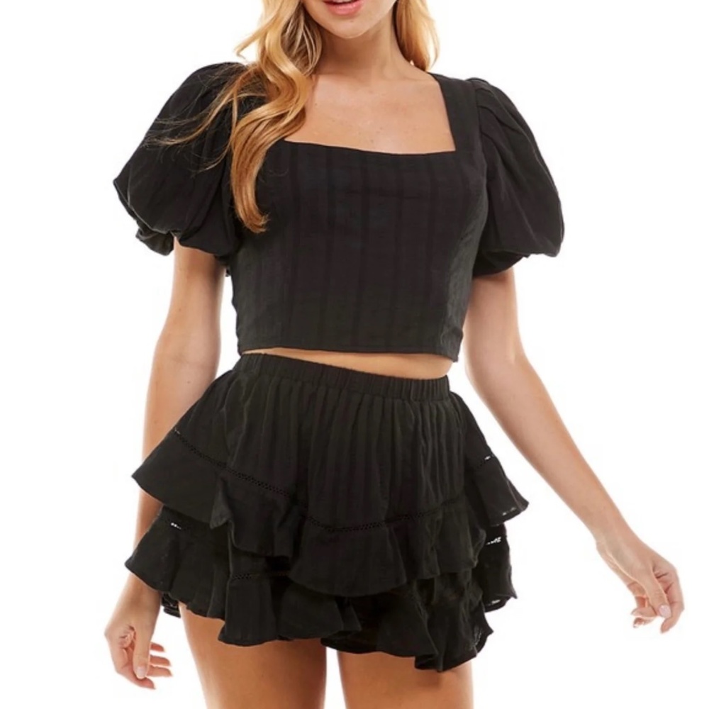 Black Skirt Set - NWT